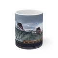 Disney Cruise Ship Coffee Mug — Panoramic Oceanliner Photo Mug (11oz & 15oz)