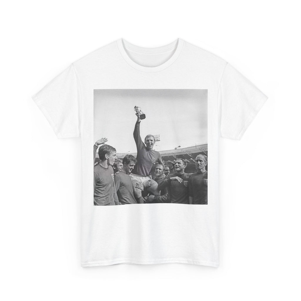 1966 World Cup Winners England Vintage Soccer Team Photo T-Shirt