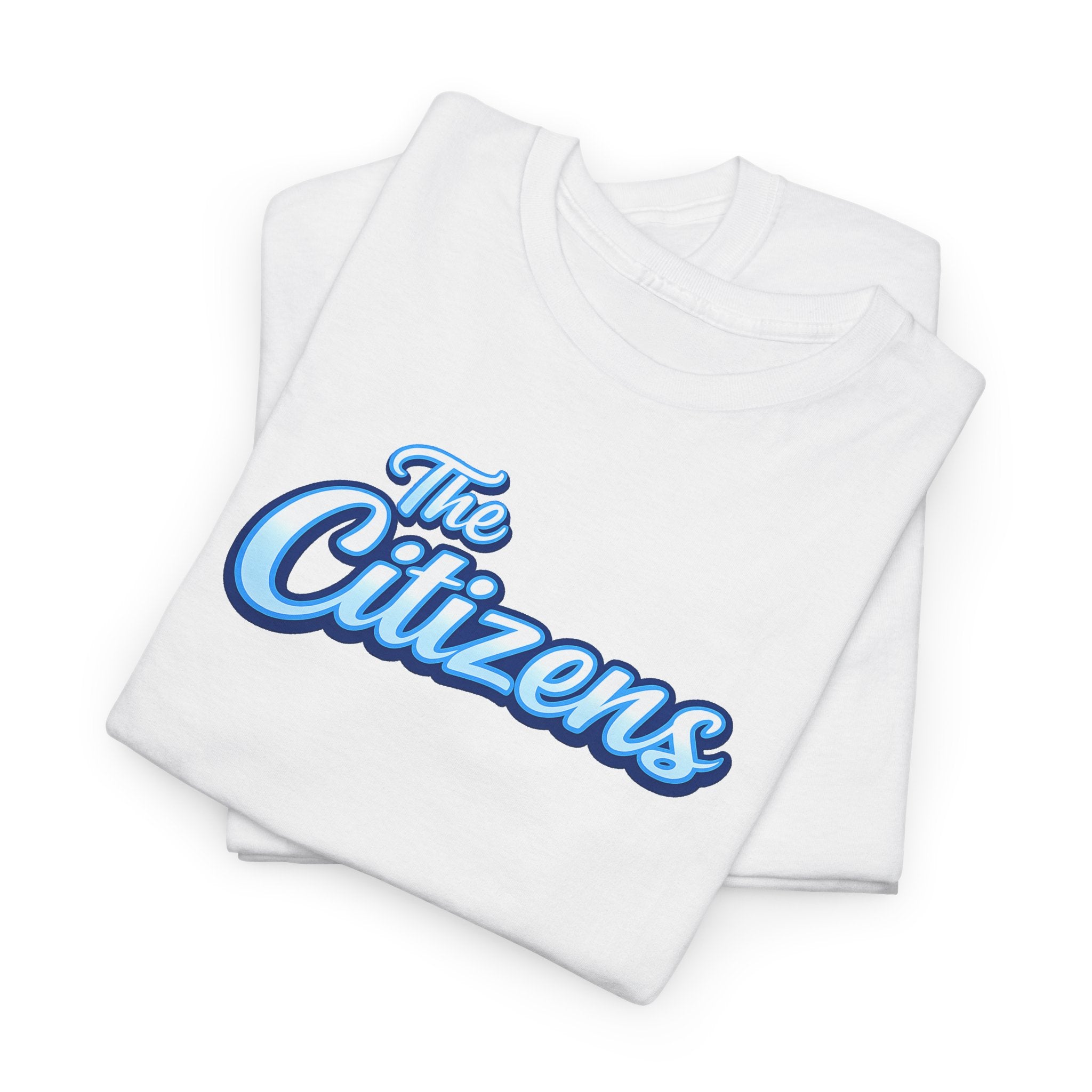 The Citizens Graphic Tee — Retro Script Logo T-Shirt