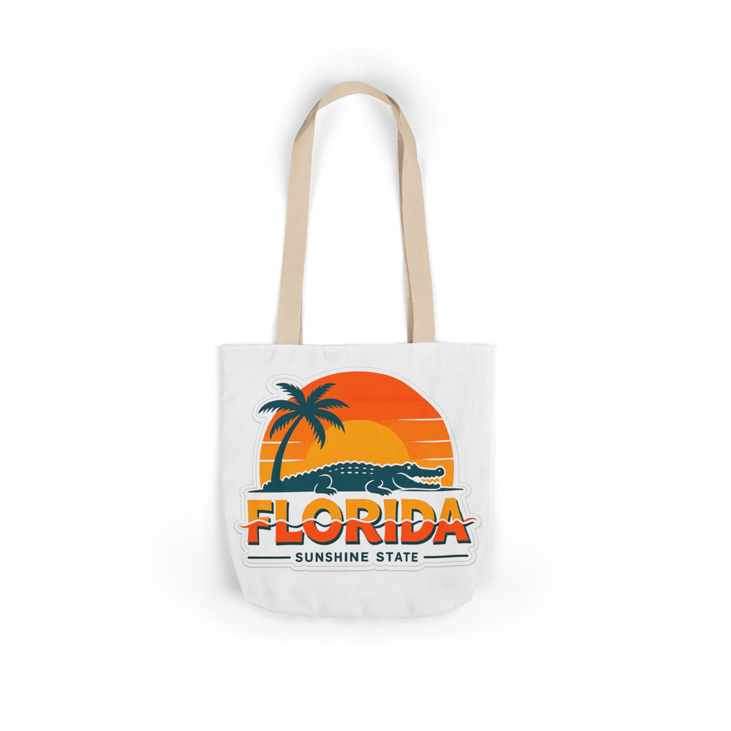 Florida Sunshine State Canvas Tote