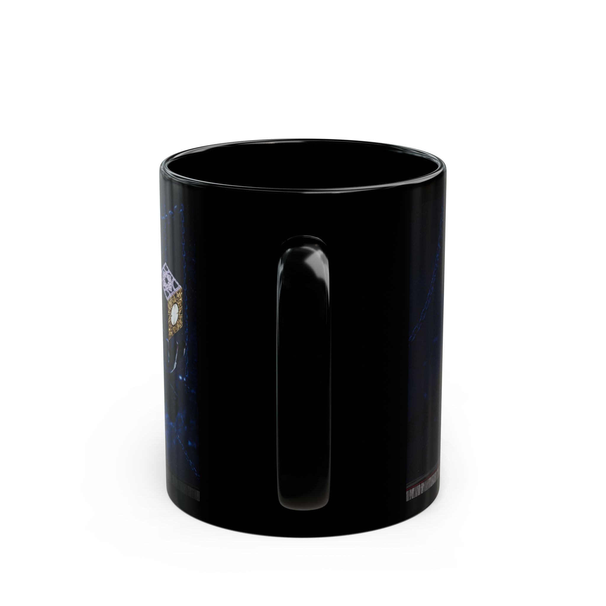 Hellraiser Pinhead & Lament Configuration Black Coffee Mug – Horror Movie Fan Gift (11oz/15oz)