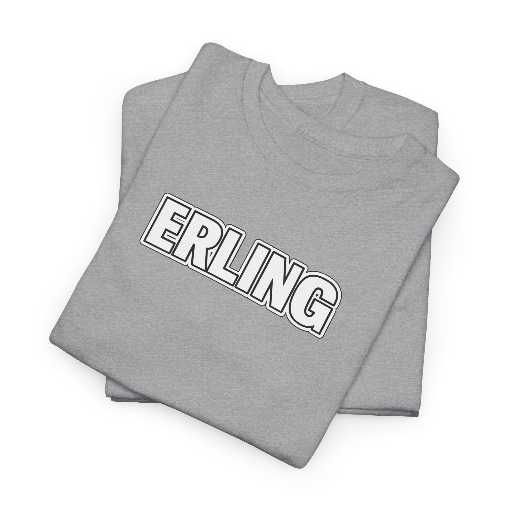 Erling Haaland Name Tee — Personalized Minimalist T-Shirt