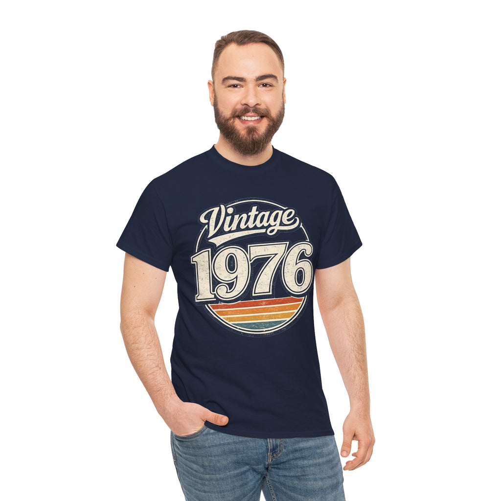 Vintage 1976 Retro Birthday Tee