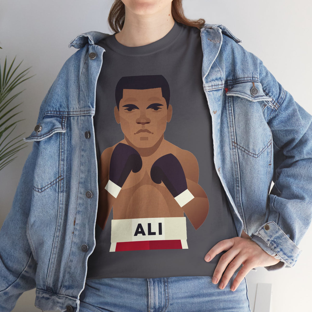 Muhammad Ali Boxing Champion Cotton T-Shirt