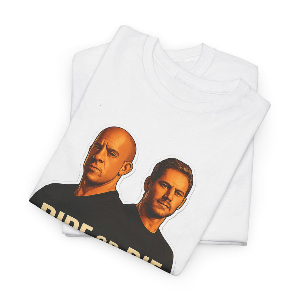Ride or Die Street Racing Graphic Cotton Tee
