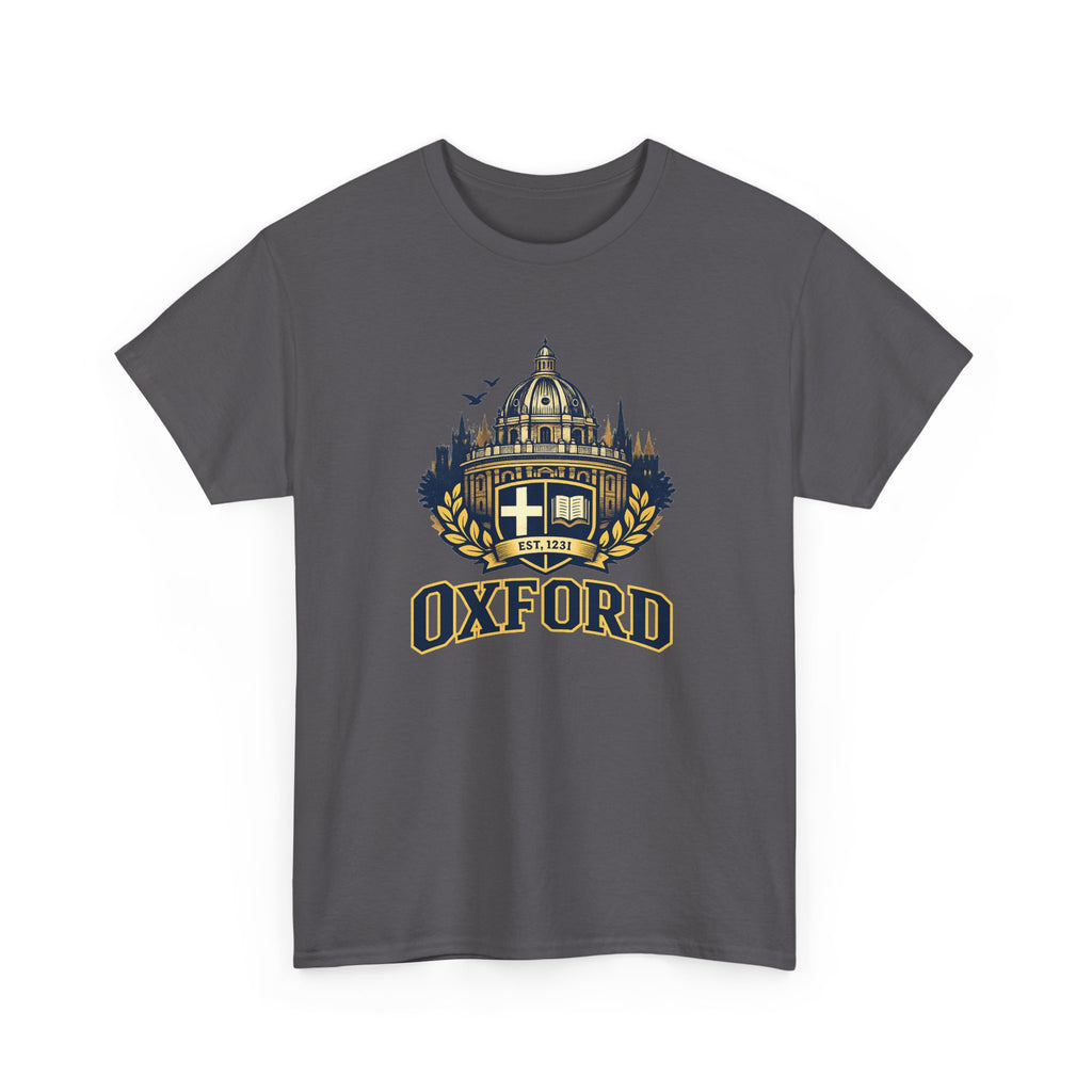 Oxford Crest T-Shirt — Vintage University Graphic Tee