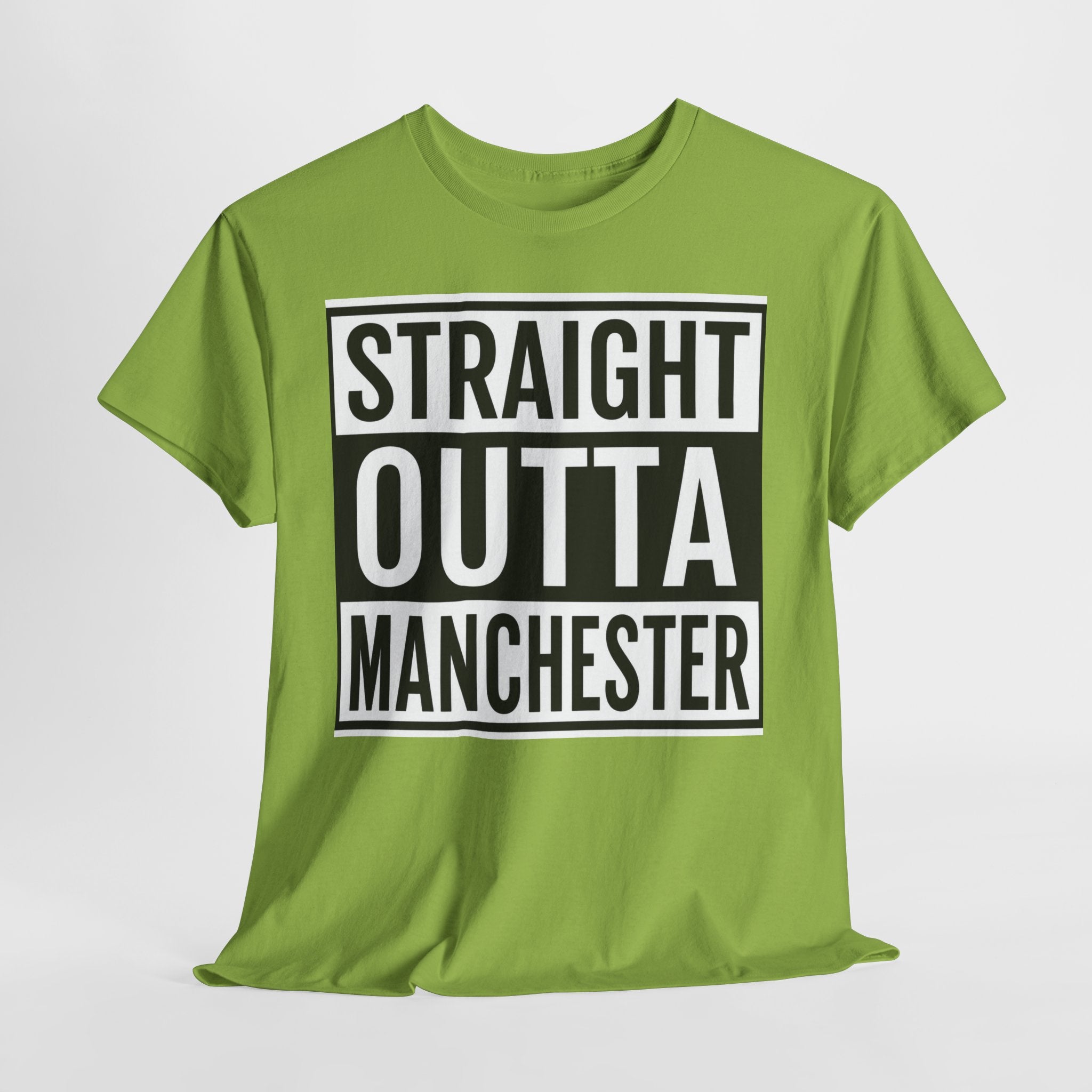 Straight Outta Manchester T-Shirt — Bold City Pride Tee