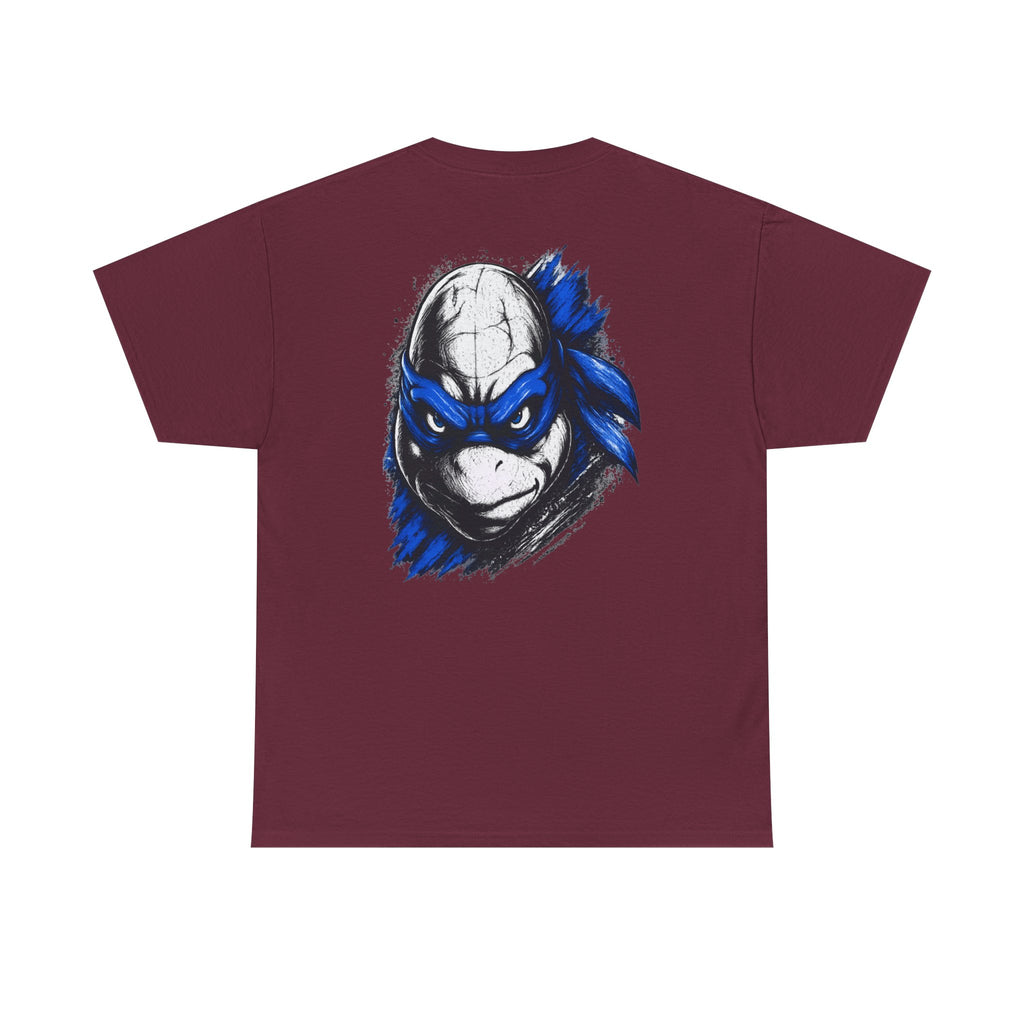 TMNT Leonardo Graphic Tee — Blue Mask Turtle T-Shirt