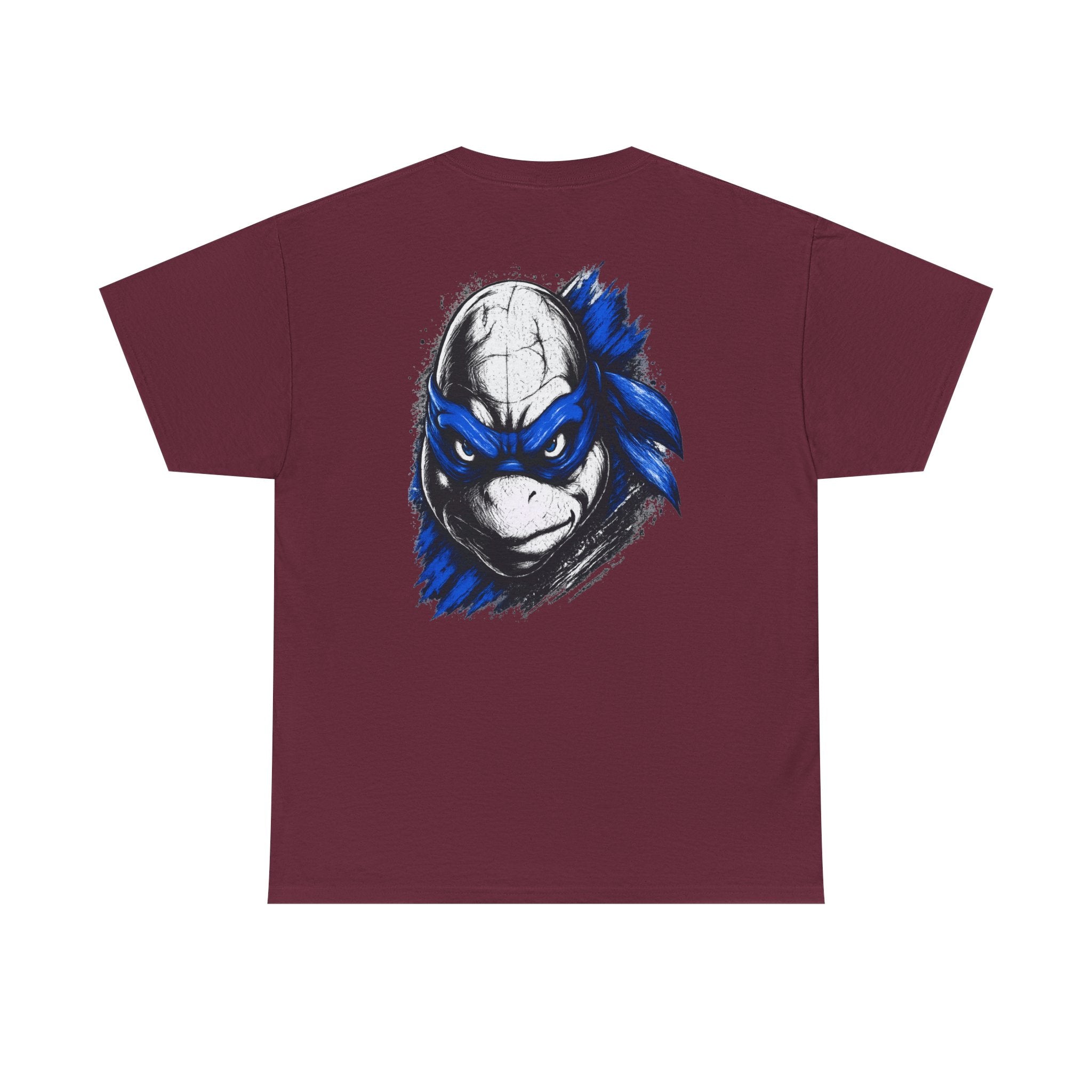 TMNT Leonardo Graphic Tee — Blue Mask Turtle T-Shirt