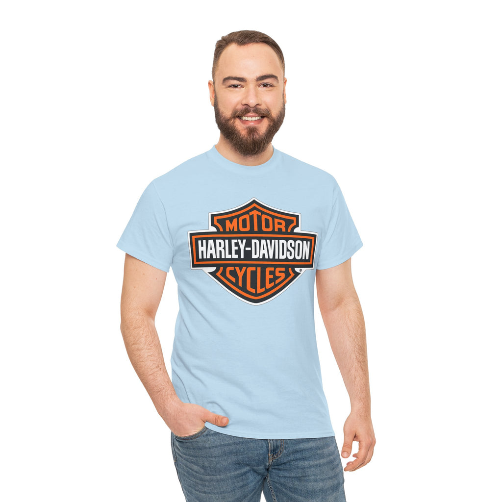 Harley-Davidson American Flag Tee — Vintage Motor Company Back Print