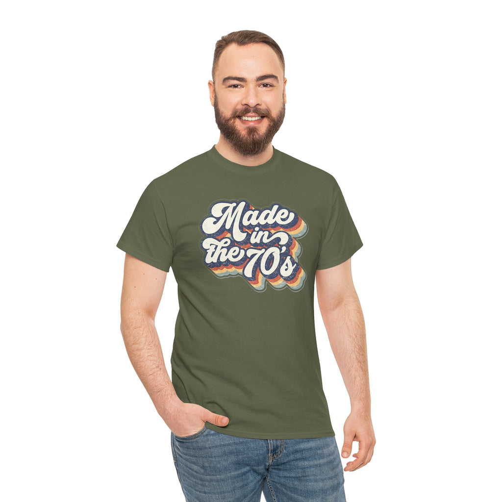 Made in the 70s Retro Graphic Tee