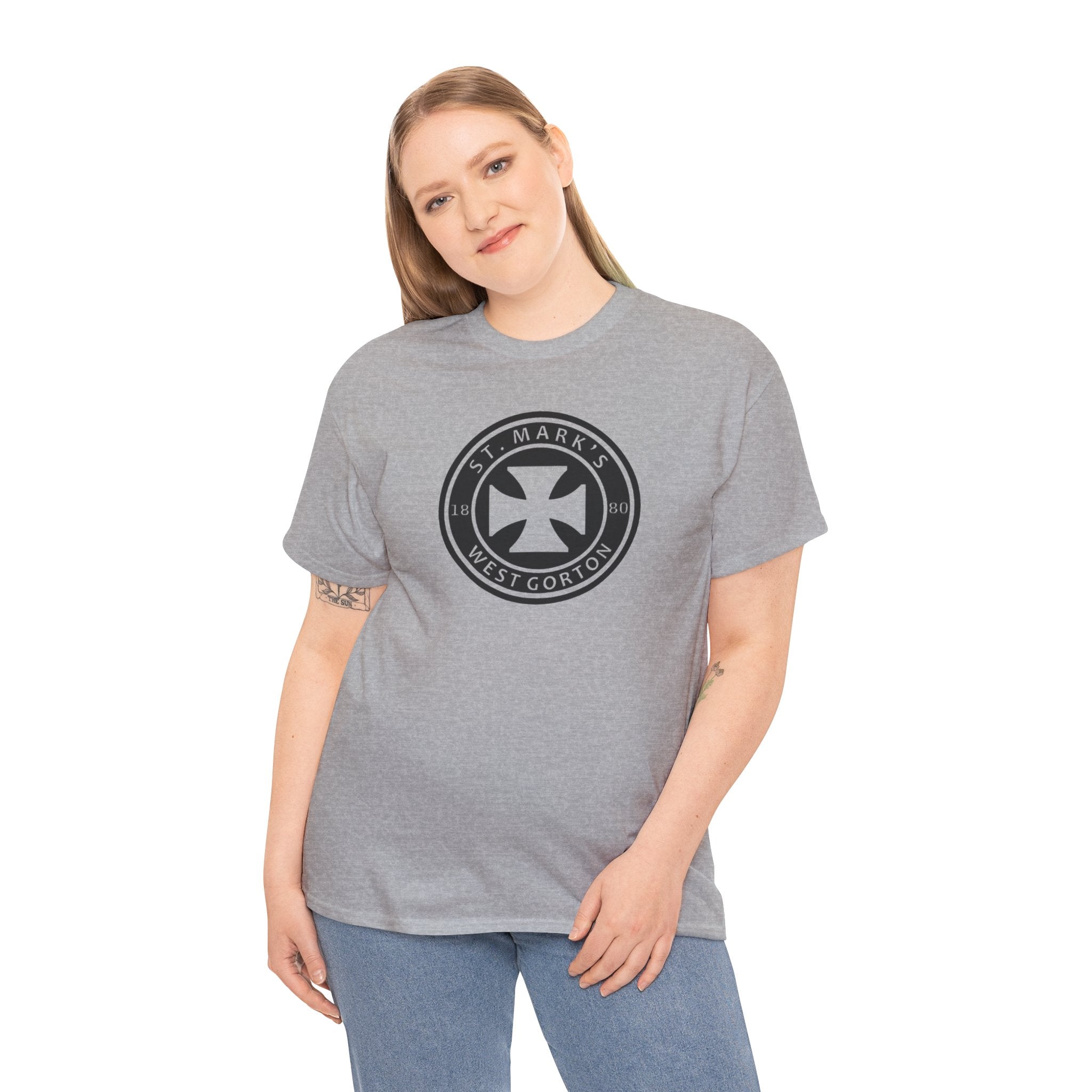 St. Mark’s West Gorton ( Manchester City ) Crest Tee