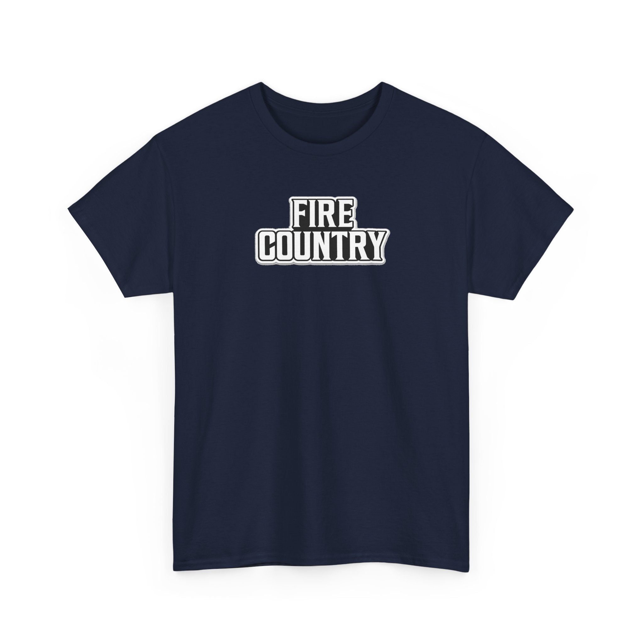 Fire Country Cotton T-Shirt — Bold Graphic Tee