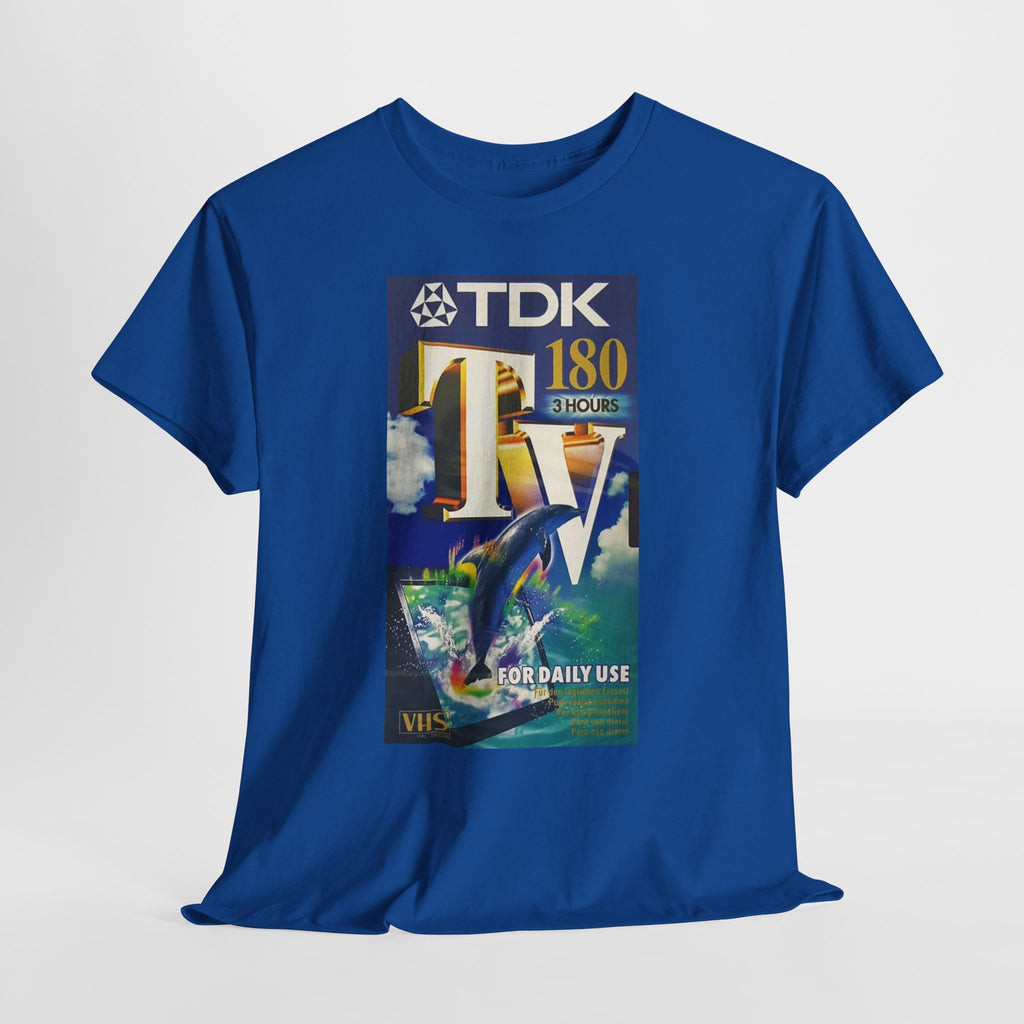 Retro TDK VHS Tape Graphic Tee / T-Shirt