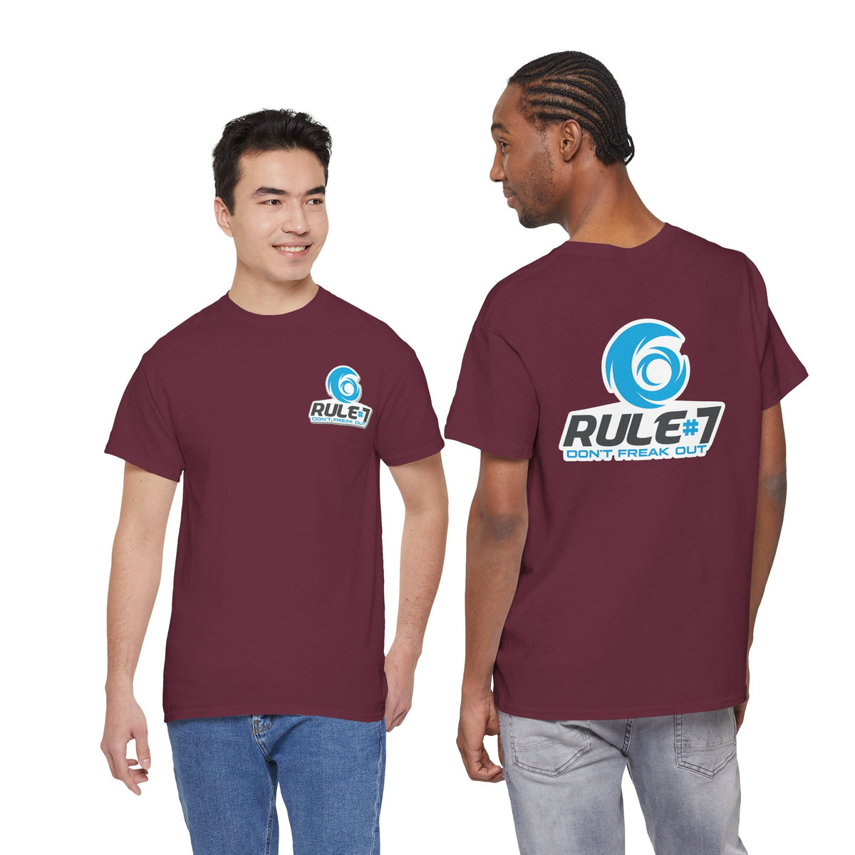 T-Shirt — Rule #7 “Don’t Freak Out” Logo Tee