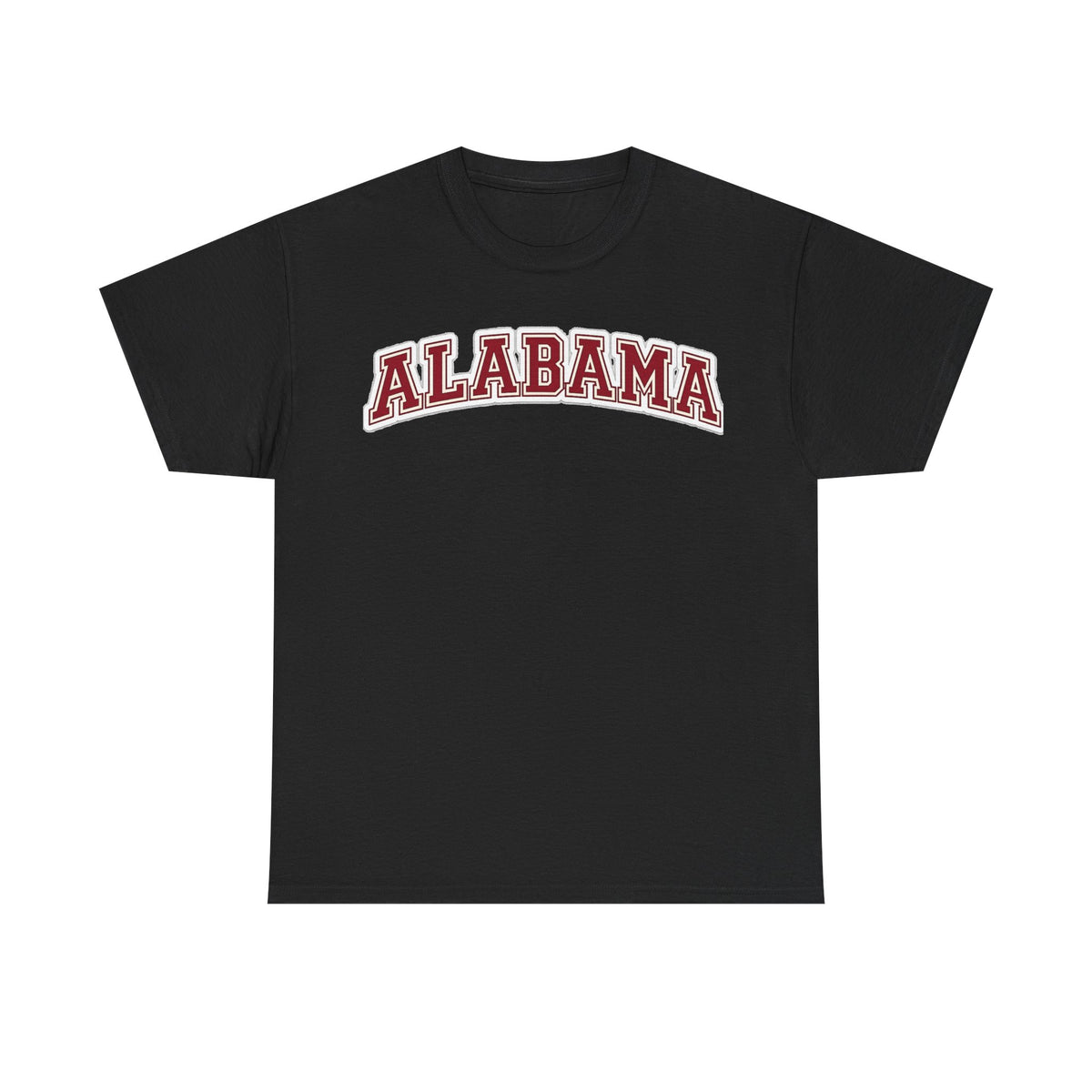 Alabama Arch Logo Tee – Crimson College Pride T‑Shirt