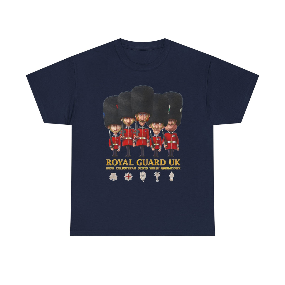 Royal Guard UK T-Shirt — Cute British Guards Illustration Tee