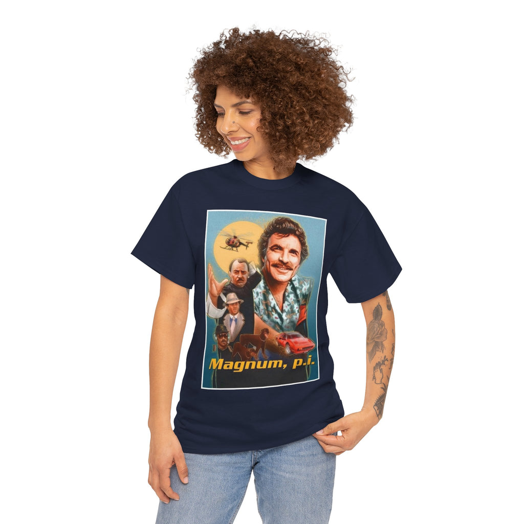 Magnum, P.I. Retro TV Show Inspired Cotton T-Shirt
