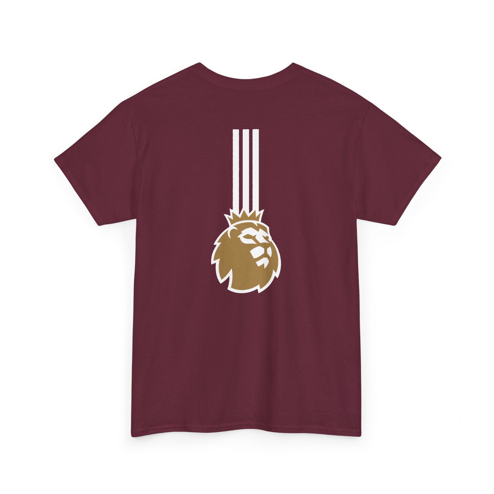 Manchester City City City Tee — Retro Three-Star Premier League Lion Soccer Shirt