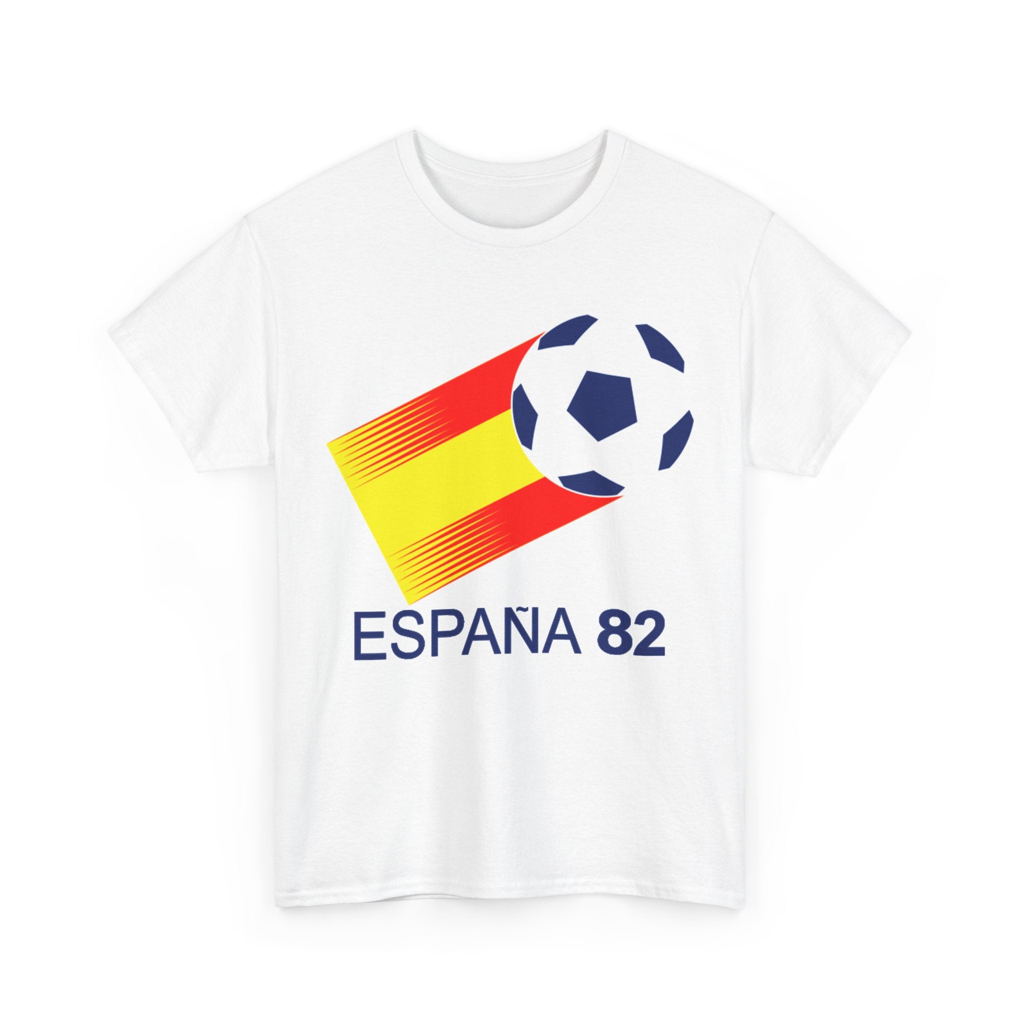 Spain 82 Soccer Tee – Retro España World Cup Football Shirt
