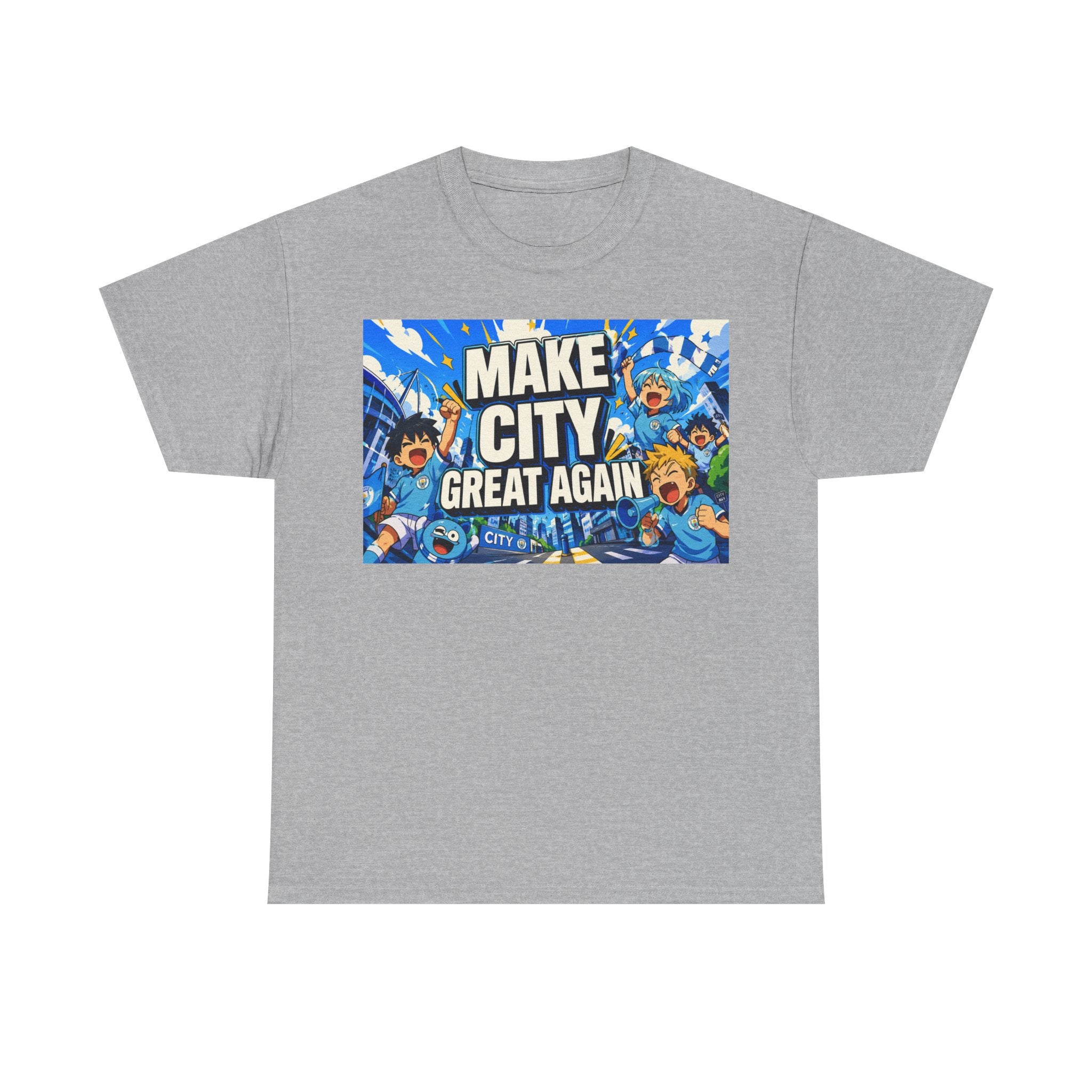 Make City Great Again Graphic Tee — Urban Skateboard Streetwear T-Shirt