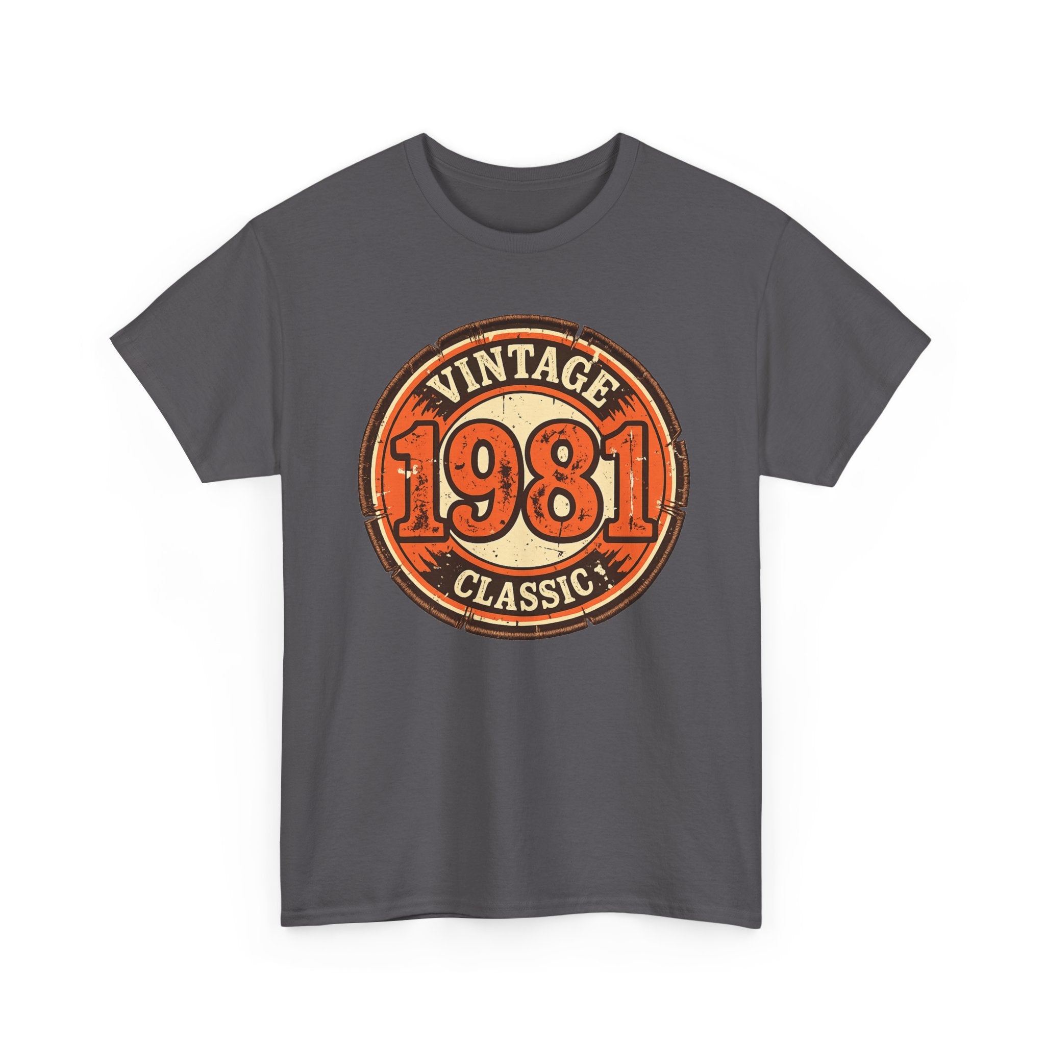 Vintage 1981 Classic T-Shirt — Retro Birthday Tee