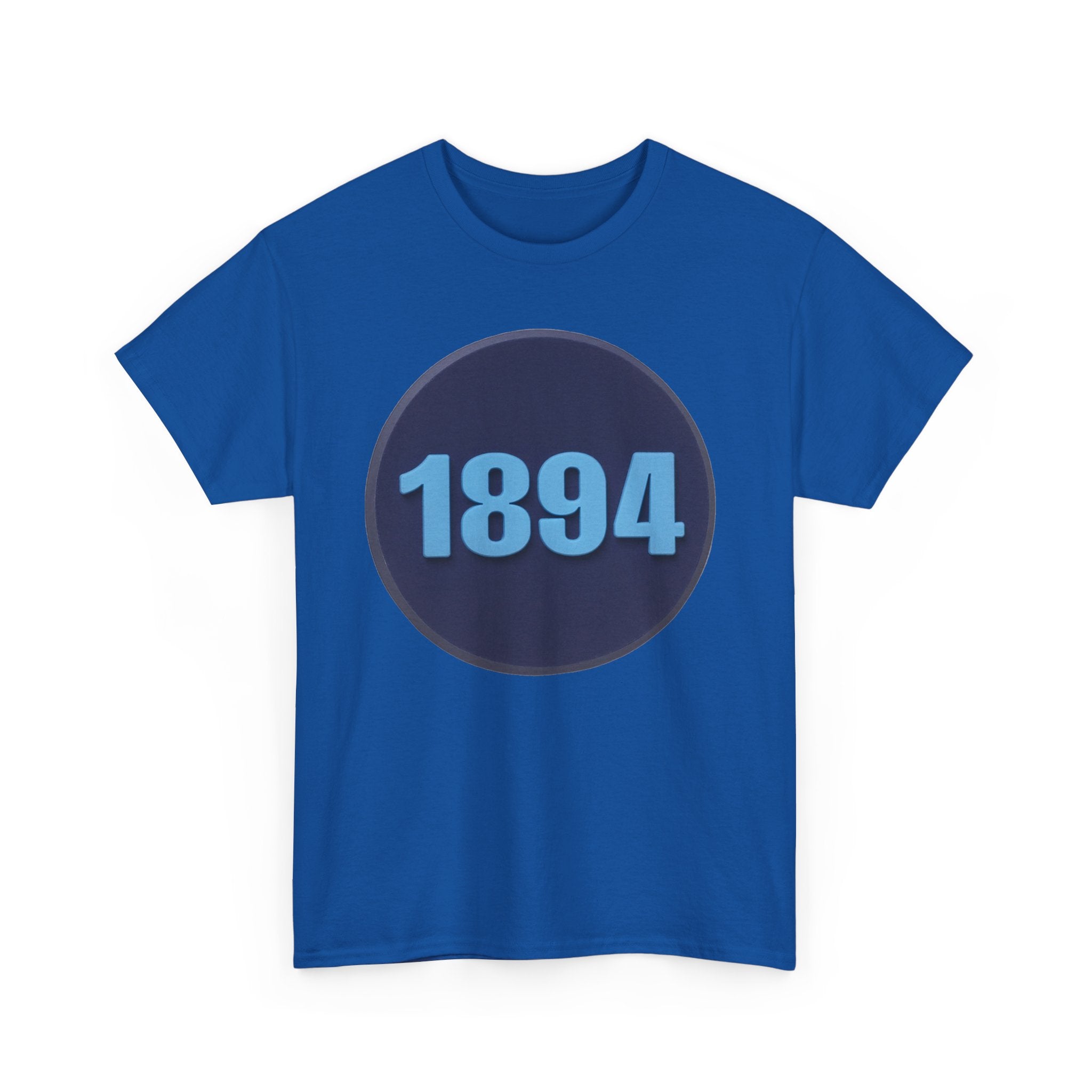 1894 Manchester City Circle Graphic Tee — Vintage Year Anniversary T-Shirt
