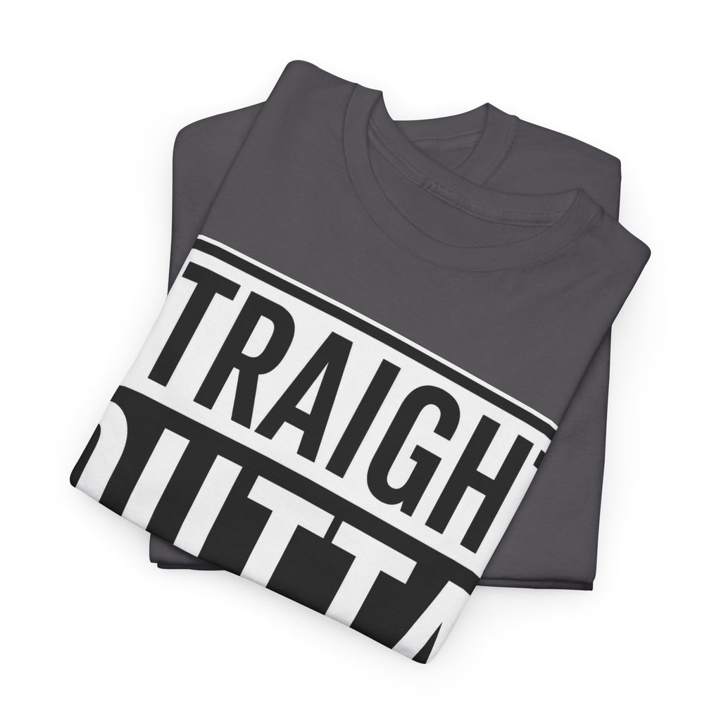T-Shirt — "Straight Outta Mounjaro" Bold Typography Tee