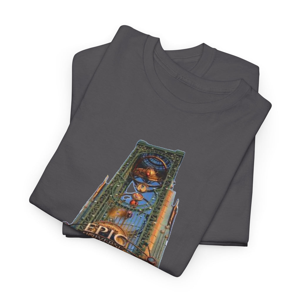 Epci Universe Vintage Theater Arch Graphic Tee — 'Epic' Retro Marquee T-Shirt