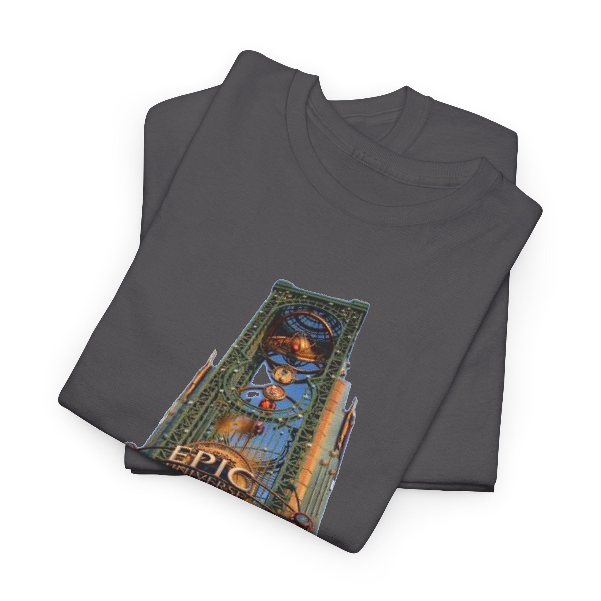 Epci Universe Vintage Theater Arch Graphic Tee — 'Epic' Retro Marquee T-Shirt