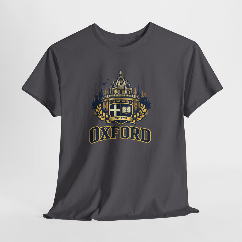 Oxford Crest T-Shirt — Vintage University Graphic Tee