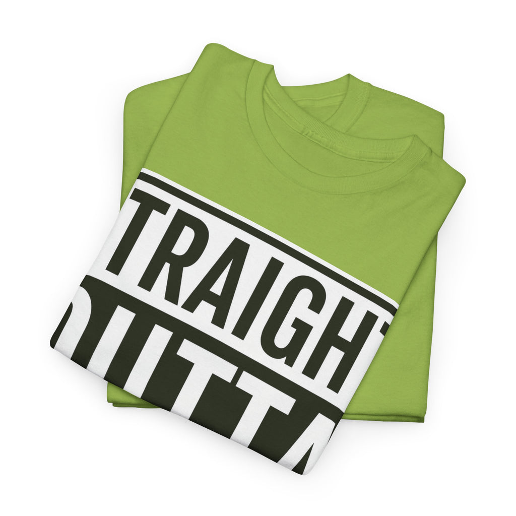 Straight Outta Patience T-Shirt — Funny Graphic Tee for Sarcastic Humor