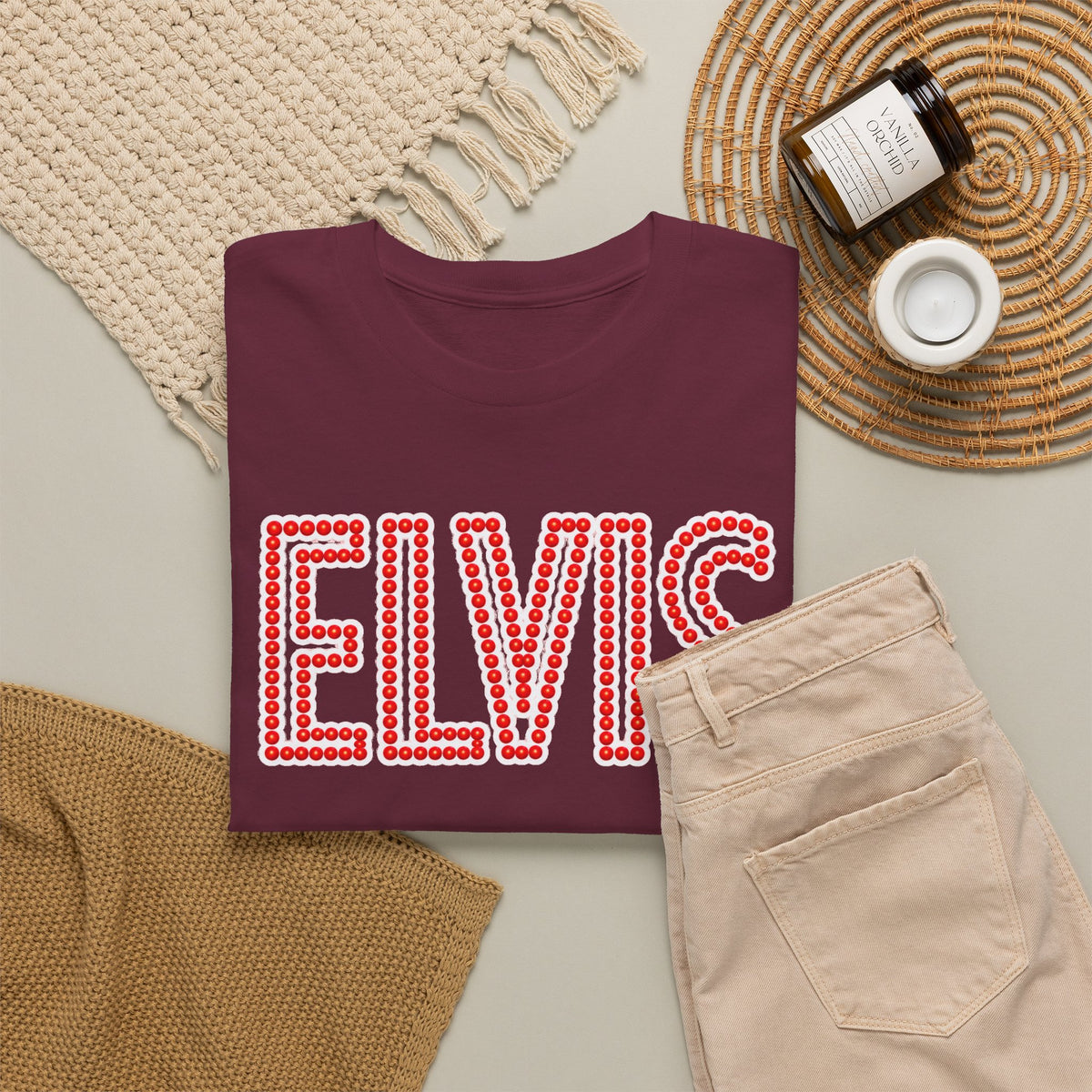 Elvis Graphic Tee – Classic Rock ’n’ Roll Fan Cotton T-Shirt
