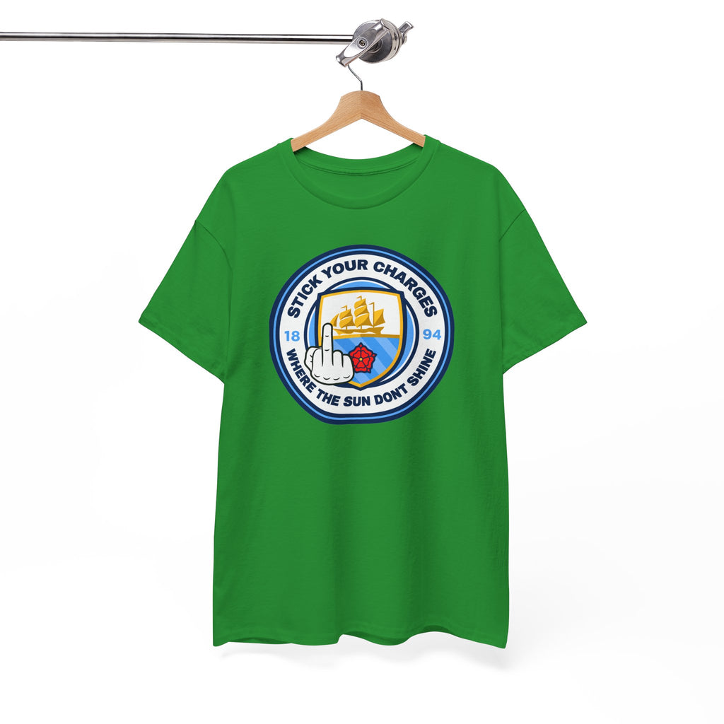 Manchester City "Stick Your Charger Where the Sun Don't Shine" Cotton t-shirt