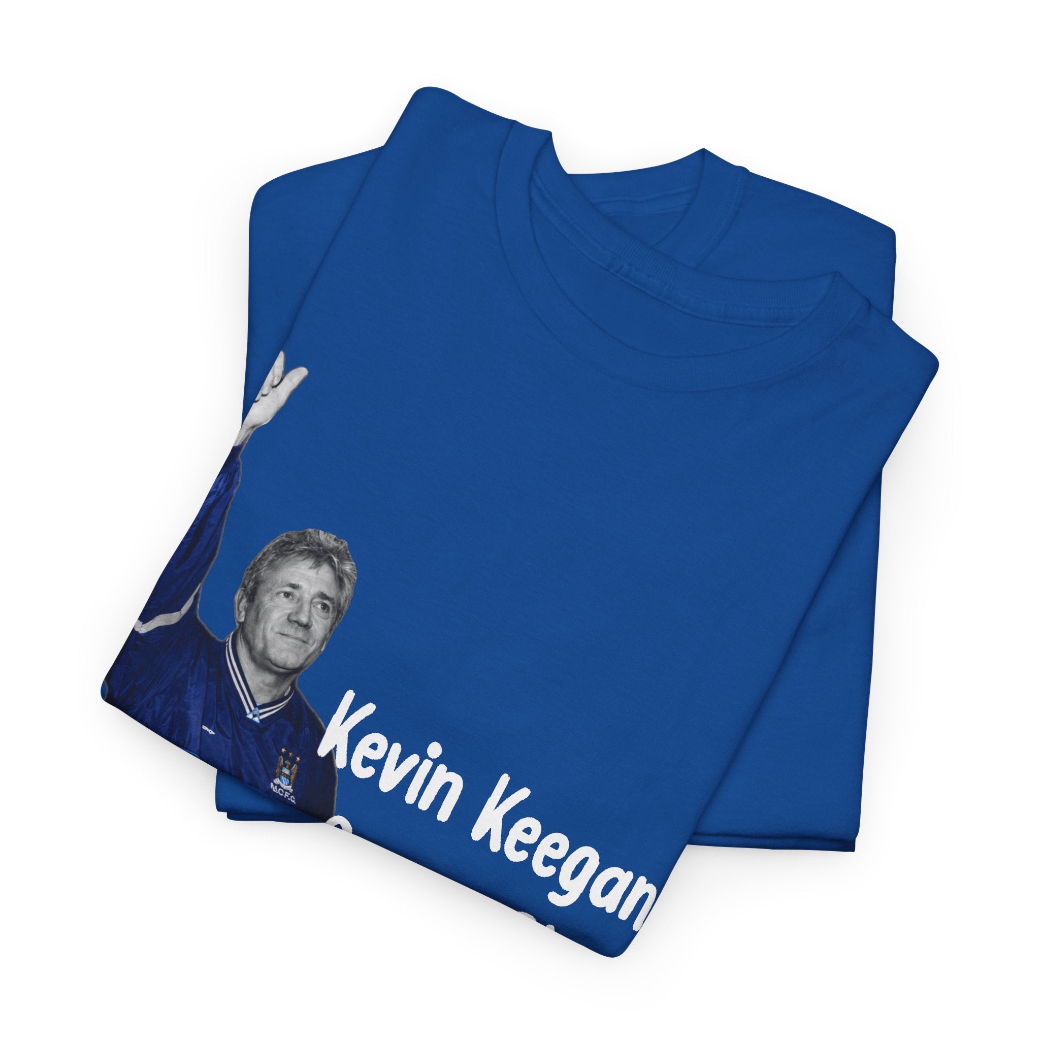 Kevin Keegan Tribute T-Shirt – "Once a Blue Always a Blue 1951–2026"