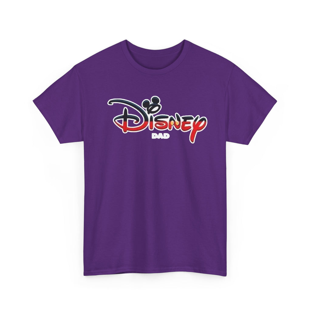 Disney Dad T‑Shirt — Classic Logo Tee for Theme Park Dads