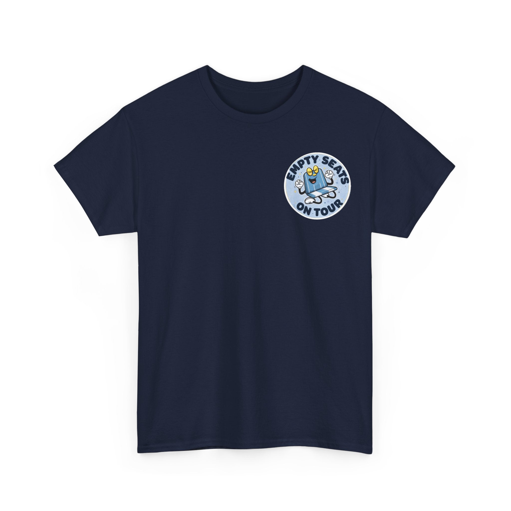 Manchester City T-Shirt — 'Empty Blue Seats On Tour' Retro Skate Graphic Tee