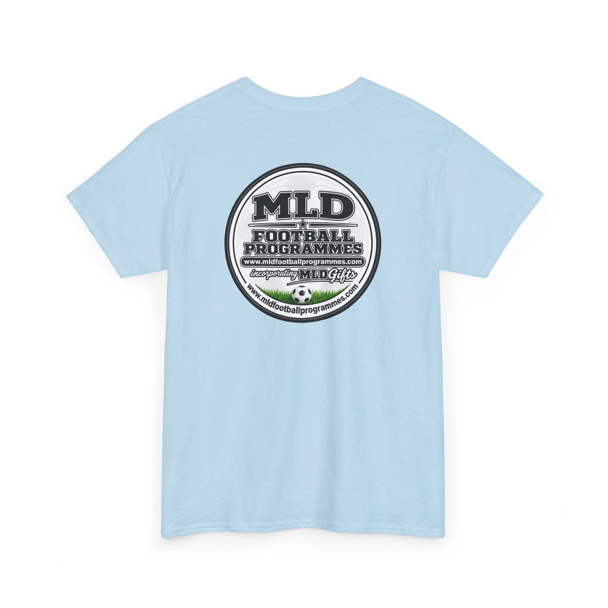 MLD Football Programmes Vintage Logo Cotton T-Shirt