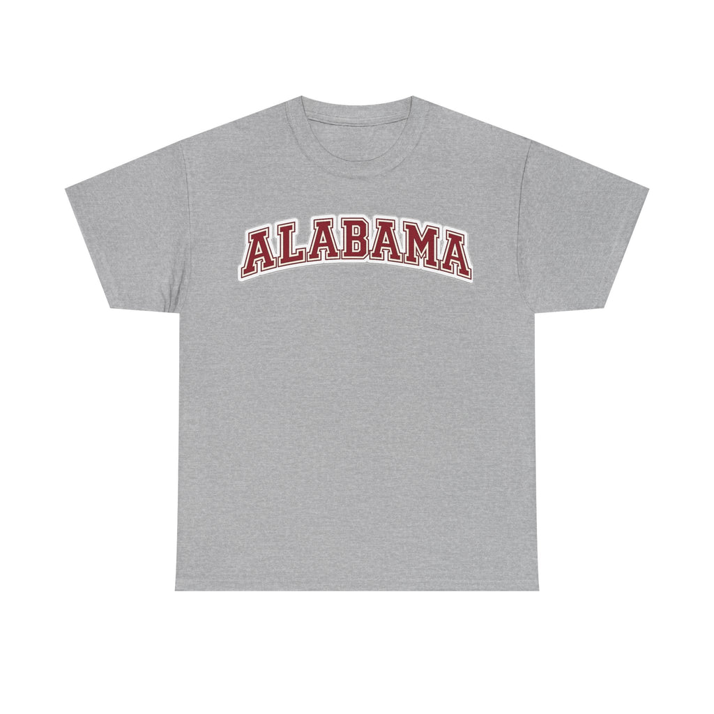 Alabama Arch Logo Tee – Crimson College Pride T‑Shirt
