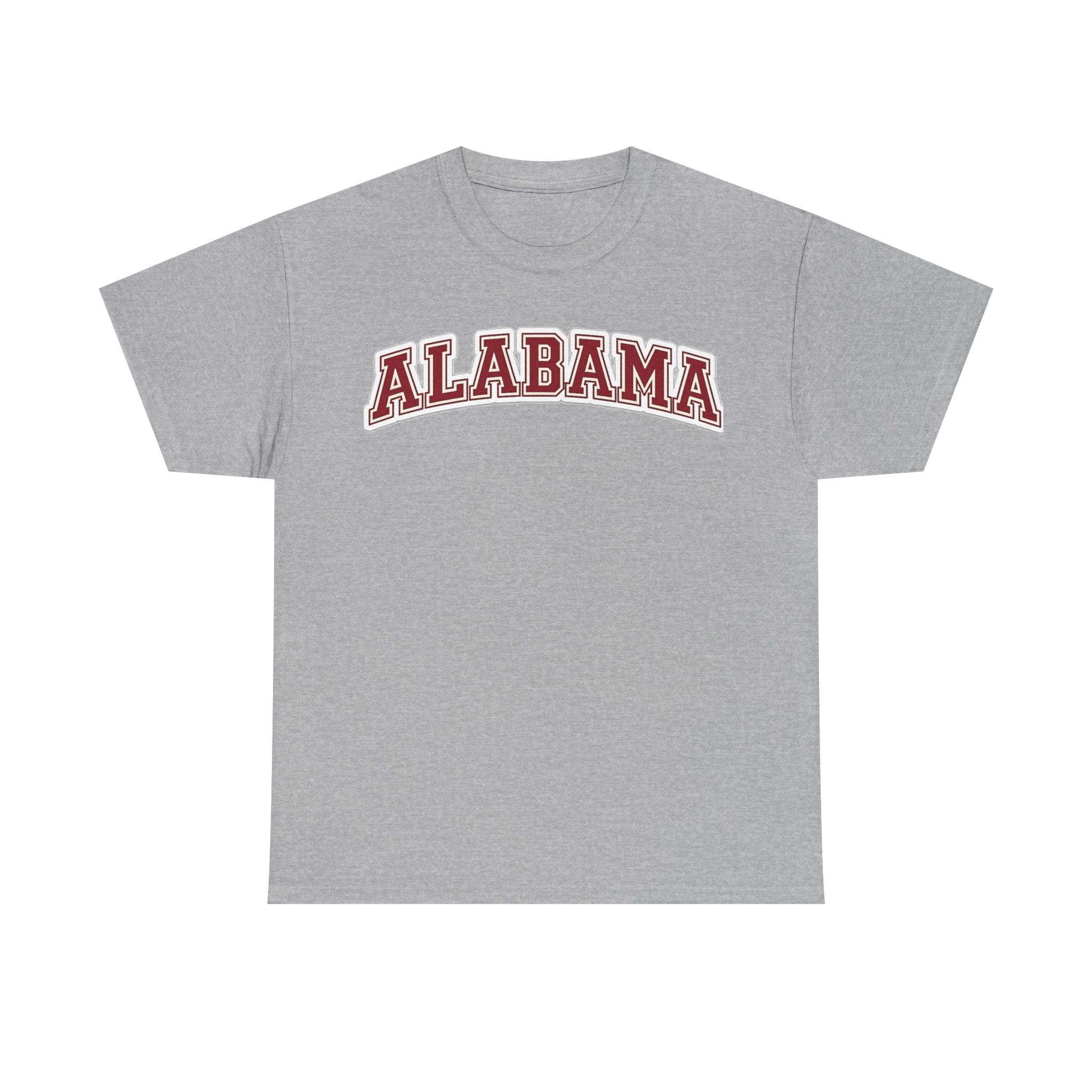 Alabama Arch Logo Tee – Crimson College Pride T‑Shirt
