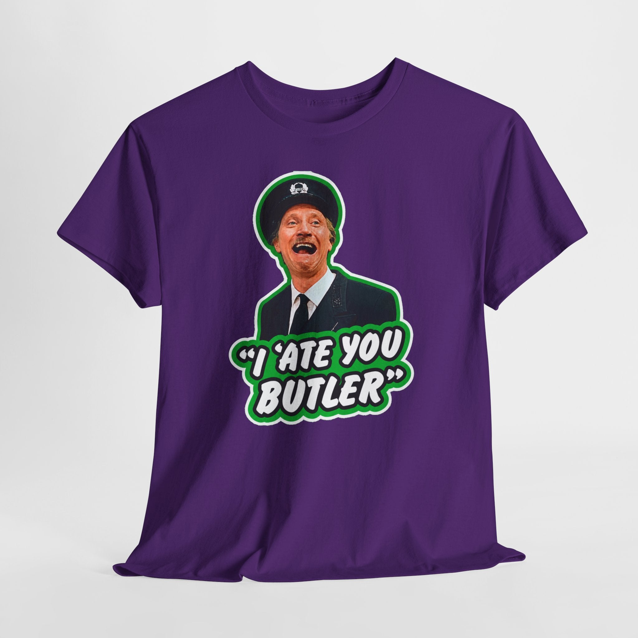 I Ate You Butler T-Shirt — Funny Retro Butler Graphic Tee