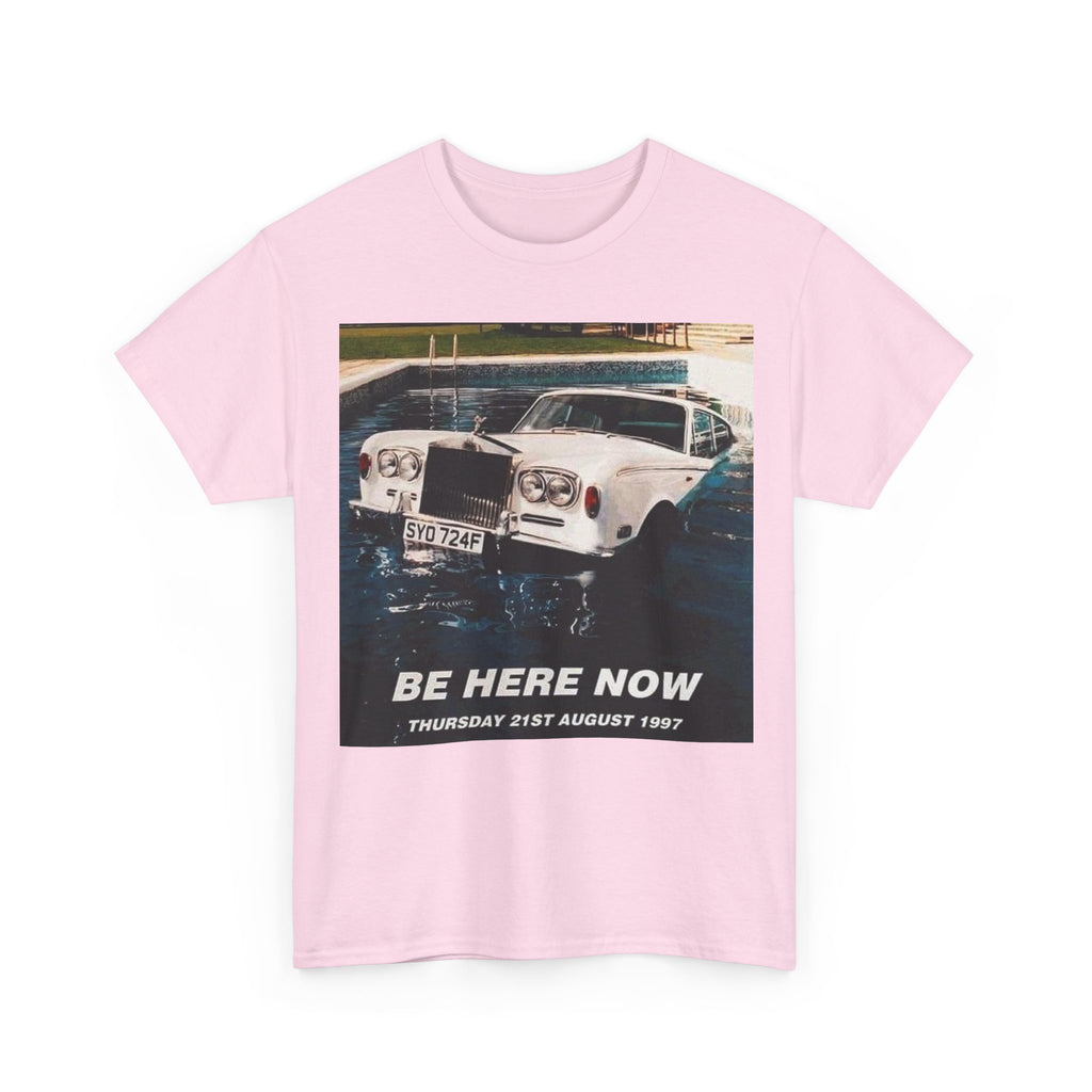 Oasis Be Here Now Vintage Graphic Tee — Retro Aesthetic T‑Shirt (Thursday 21st August 1997)