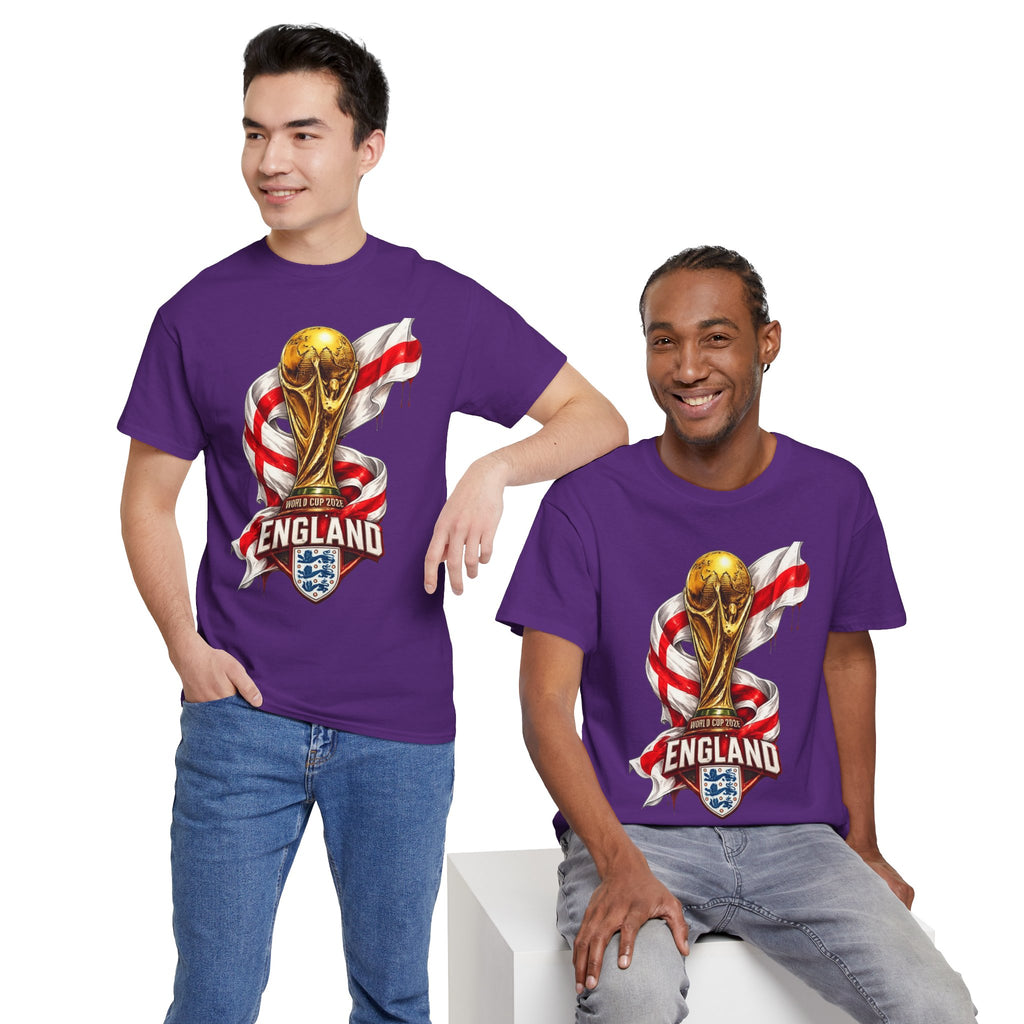 England World Cup Trophy T‑Shirt — St George's Cross Football Fan Tee