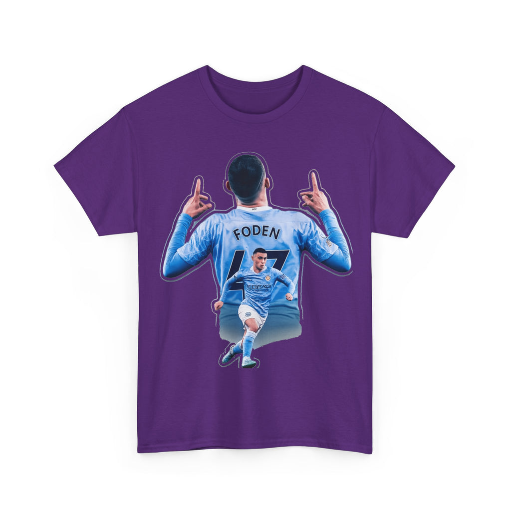 Phil Foden Soccer Fan T‑Shirt – Manchester City Jersey Graphic Tee