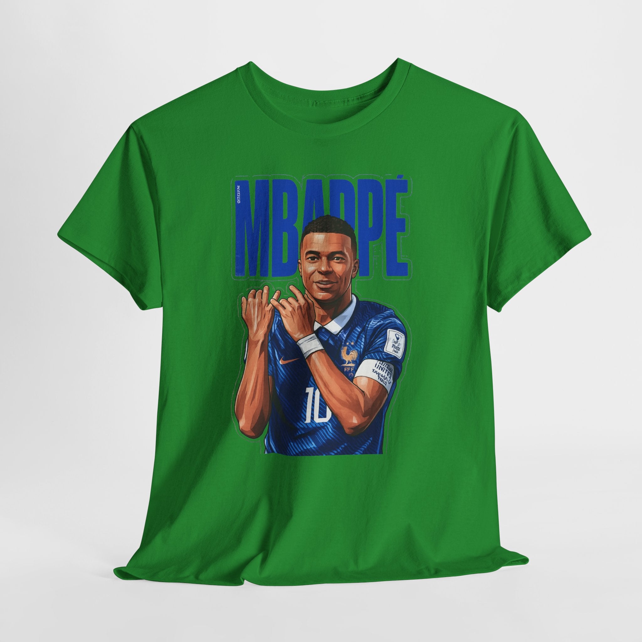 MBAPPE Graphic Shirt Soccer Star Portrait Tee — "