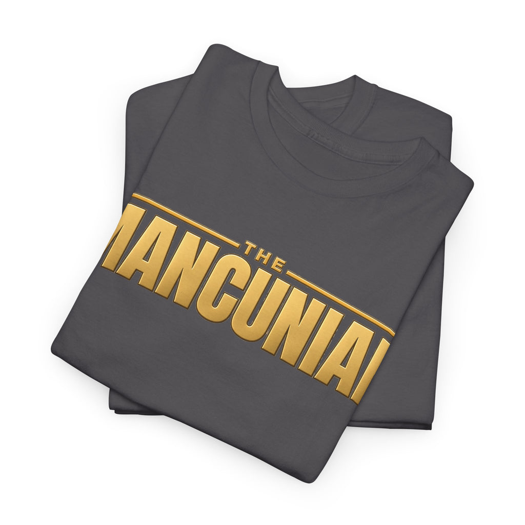 Mancunian Gold Logo Cotton T‑Shirt