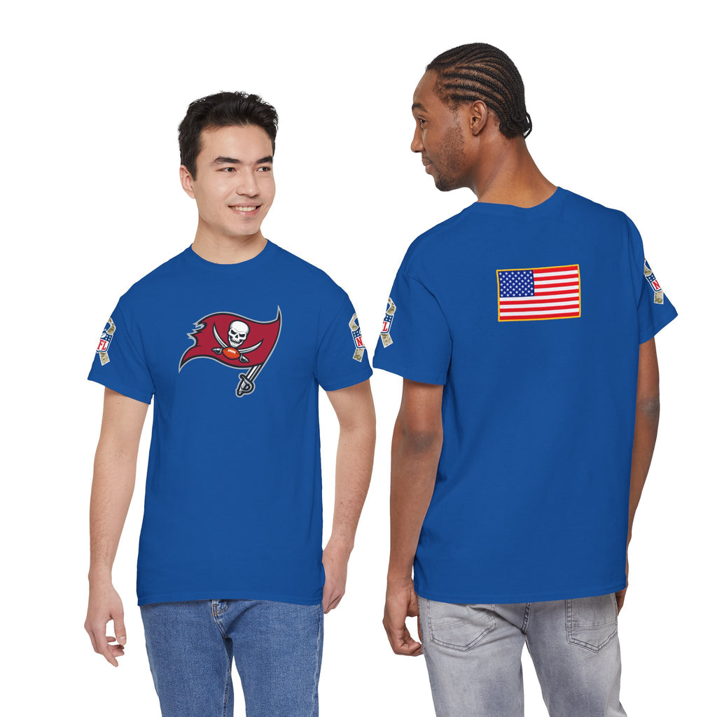 Tampa Bay Buccaneers inspired Unisex Heavy Cotton Tee
