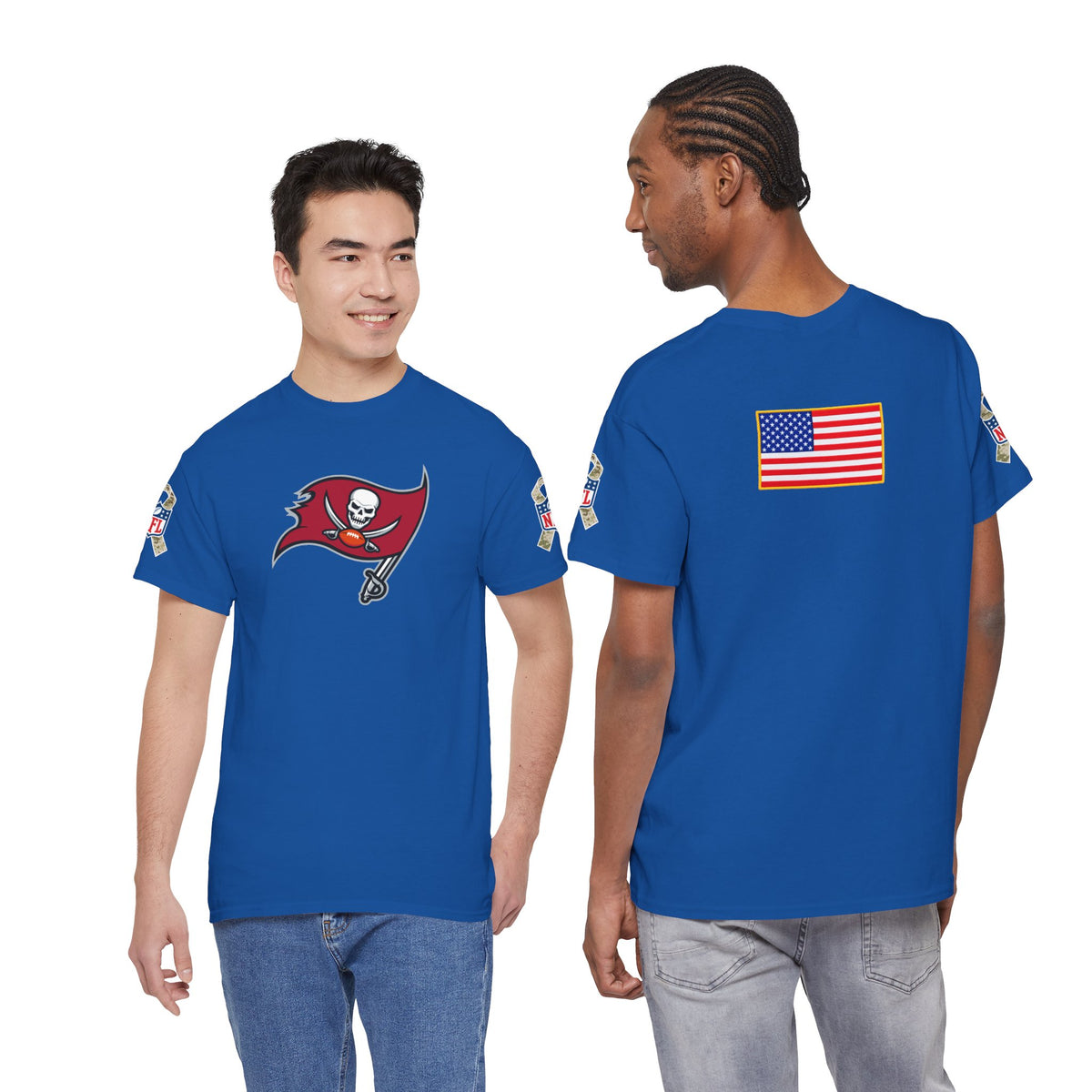 Tampa Bay Buccaneers inspired Unisex Heavy Cotton Tee