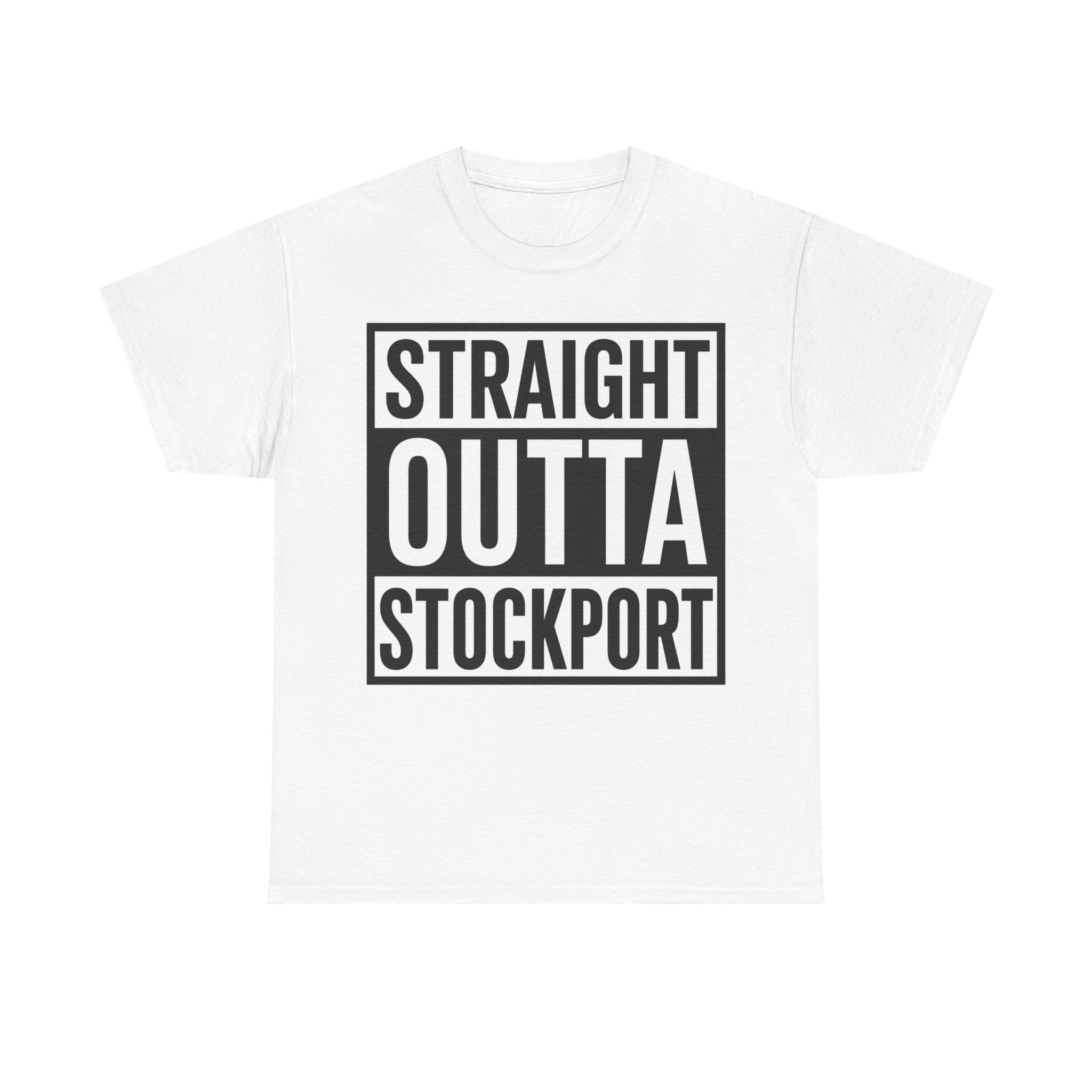 Straight Outta Stockport T-Shirt — Bold City Pride Tee
