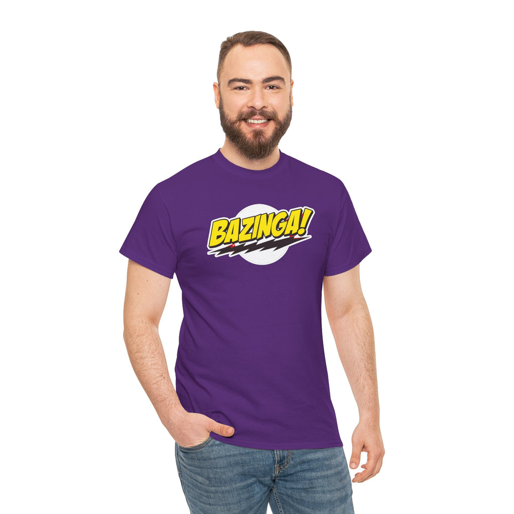 Bazinga! Graphic Cotton T-Shirt